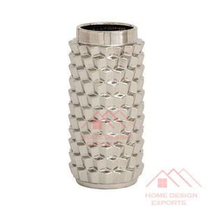 Ensemble de vases décoratifs de table en aluminium avec glaçure transparente pour la décoration de Diwali, fabriqué en fer, bois, laiton - Product Image 5