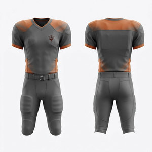 2026 Style American Football Uniform Premium Fabric Jersey and Flexible Athletic Pants for <b>Coaches</b> and Football Clubs - Product Image 1