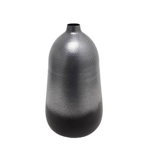 Iron Ribbed Flower <b>Vase</b> <b>Light</b> Green Colour Flower Pot <b>for</b> Wedding and Table Top Decorations - Product Image 4