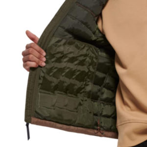 Veste d'hiver sport imperméable sur mesure pour homme, manteau d'hiver chaud avec fermeture éclair, style décontracté matelassé - Product Image 2