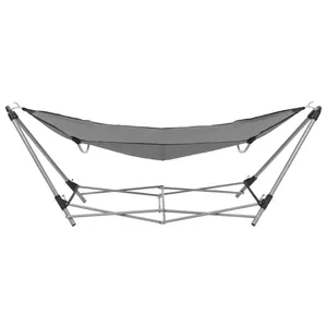 OEYTREE Võng Cotton Trong Nhà Ngoài Trời Màu Trắng Có Tua Rua Ren Macrame Kèm Chân Đế, Giá Đỡ Võng Đi Biển - Product Image 5
