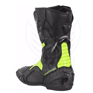 Rubber-Sole Hook & Loop Motorbike Shoes Custom Made Outdoor Protective Wear Motorbike Shoes - Product Image 3