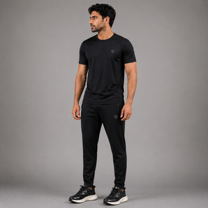 เสื้อยืดทรงเข้ารูป Dominance Performance Athletic สีดำ - Product Image 6