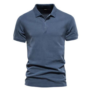 2025 gros Logo personnalisé Style européen et américain panneaux supérieurs polo pour hommes-haute qualité grande taille T-shirts pour hommes - Product Image 2