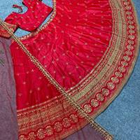 FULPARI Designer mariée Lehnga Choli pour filles fête porter des robes de mariée bas prix Lehenga Choli Designer semi-cousu Lehenga