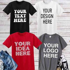T-shirt personnalisé avec logo, fabriqué en coton 100%, motif personnalisé, couleurs vibrantes disponibles, col rond, pour homme - Product Image 6