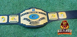 Cinturón de Campeonato de los Green Bay Packers para Adultos, Cómodo y Duradero, Tallas de Cintura Alta, Zinc de 2 mm y 4 mm - Product Image 2