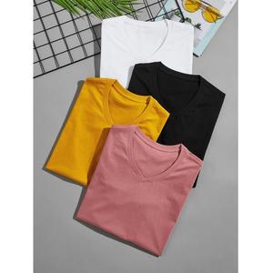 เสื้อยืดผ้าฝ้ายโอเวอร์ไซส์สำหรับผู้ชายใส่ได้ทั้งชายและหญิง - Product Image 3