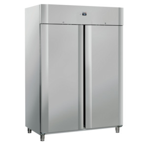 Frigorifero e Congelatore Positivo 1255 L in Acciaio Inox con Sbrinamento Automatico, Uso Commerciale, Raffreddamento a Compressore - Product Image 1