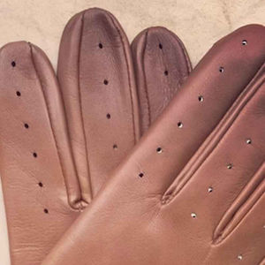 Gants en cuir légers pour hommes avec écran tactile - Respirants, écologiques, couleur et design personnalisés pour le cyclisme et les activités de plein air - Product Image 2