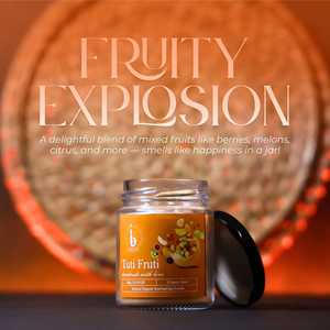 Vela Aromática Artesanal de Soja Natural con Aroma Tutti Frutti, Decoración Ecológica para el Hogar y la Oficina, Pedidos al por Mayor para el Mejor Precio - Product Image 3