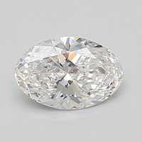 Diamant de laboratoire CVD ovale de haute qualité en stock, 1 carat, taille 3EX, certifié IGI, couleur F, percé au laser, Mantra Diamond 001 pour