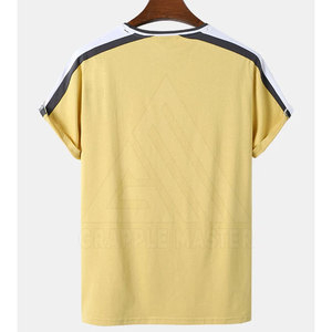 ผู้ผลิตเสื้อยืดผู้ชายผ้าฝ้าย 100% คุณภาพสูง แห้งเร็ว ระบายอากาศดี รับทำโลโก้ตามสั่ง ขั้นต่ำ 20 ชิ้น ผลิตในปากีสถาน - Product Image 2
