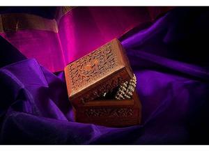 Eautiful-joyero de boda para novias, caja de joyería de boda - Product Image 3