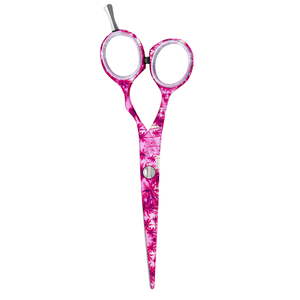 Ciseaux de coiffeur professionnels papier enduit de lame tranchante ciseaux de cheveux de lames d'acier inoxydable allemandes - Product Image 5