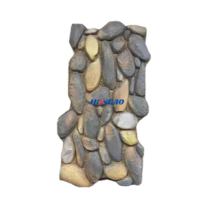 Panel de Pared de Piedra PU 1600x880x85mm Impermeable Moderno para Dormitorio Comedor Exterior Revestimiento de Pared Losa Gruesa Piedra Artificial Cultivada Imitación Piedra - Product Image 1