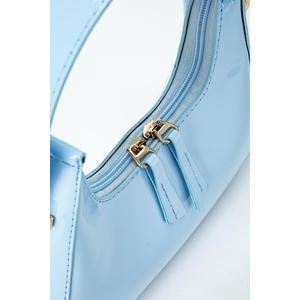 Borsa a tracolla da donna con tracolla speciale dettaglio visone scuro
