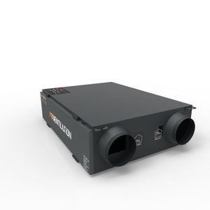 Système de ventilation résidentiel à <span class=keywords><strong>double</strong></span> <span class=keywords><strong>flux</strong></span> <span class=keywords><strong>VMC</strong></span> <span class=keywords><strong>avec</strong></span> échangeur de chaleur 350 cmh DC et contrôleur de vitesse infini - Product Image 4