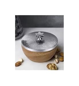 Couvercle de casserole en acier inoxydable compatible avec les plaques à induction, doubles poignées pour le stockage et le service de repas chauds, design classique pour la maison - Product Image 6