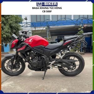 แร็คท้ายรถมอเตอร์ไซค์ M-BIKER สำหรับ CB500F พร้อมกล่องติดตั้ง ABS ถุงพลาสติก โครงถุงท้ายรถ สำหรับเก็บสัมภาระ - Product Image 4