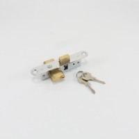 Serrure à mortaise pour porte, serrure à crochet en aluminium pour porte intérieure avec crochet