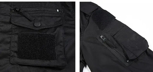 Ensemble uniforme de camouflage respirant pour la chasse et la randonnée, chemises et pantalons en tissu tricoté - Product Image 4