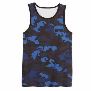 Débardeurs respirants grande taille pour hommes fabriqués en usine sur mesure avec un tissu doux et confortable pour un usage décontracté par sublimation et en vrac - Product Image 5