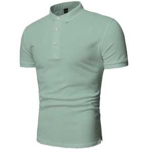 100% algodón para hombre para Polo personalizado OEM impreso patrón sólido manga corta buena calidad Jersey estilo Casual Plus - Product Image 2