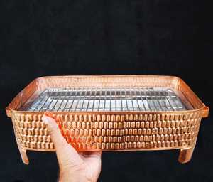 Barbecue en cuivre de qualité supérieure avec conception modulaire pour des expériences de cuisine en plein air polyvalentes - Product Image 2