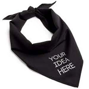 100% écharpe Bandana en coton biologique avec prix bon marché personnalisé en gros couverture de visage Bandana en coton durable Bandanas carrés en coton - Product Image 1