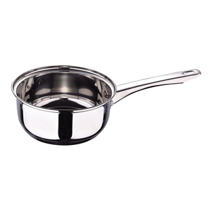 Set di pentole in acciaio inossidabile da 7 pezzi di Cassel + Set di utensili da cucina in rame Bergner da 3 pezzi: spatola forata, cucchiaio e mestolo inclusi - Product Image 4