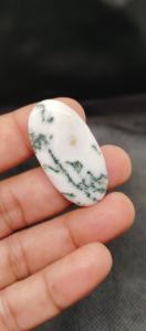 Cabujón de Ágata Natural de Alta Calidad, Gema Verde Suelta para Joyería, 5-8 mm - Product Image 6