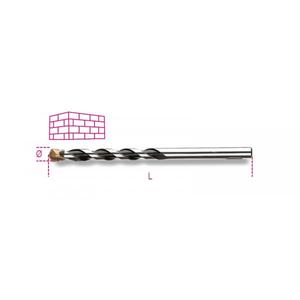 BETA Helical <b>Masonry</b> Short <b>Drill</b> <b>Bits</b> Milled Steel with Hard Metal Plates (Multi-Pack) <b>for</b> <b>Concrete</b> & <b>Masonry</b> Work - Product Image 1