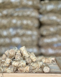 ถุงกระดาษขนสัตว์ธรรมชาติ1กก. สำหรับบาร์บีคิว, เตาอบพิซซ่า, หลุมไฟ, เตาไม้, ไฟเปิด | ปริมาณมากสำหรับขาย