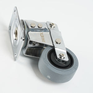 3 4 5 Zoll stoß dämpfende Lenk rolle mit Bremse für Präzisionsinstrument-Lenkrad - Product Image 3