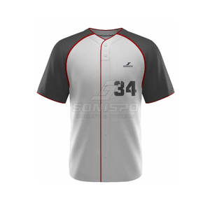 2024 vêtements de sport confortables pour hommes maillot de baseball personnalisé et pantalon uniforme d'équipe respirant à vendre - Product Image 5