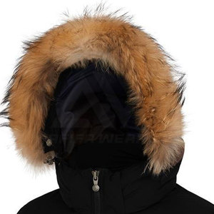 Chaqueta Acolchada Personalizada de Alta Calidad al por Mayor, Ligera, Impermeable, con Cuello Alto, Capucha, Transpirable, Rellena de Algodón - Product Image 3