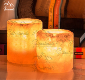 Lámparas de sal del Himalaya hechas a mano de fabricante directo Diseños únicos de Feng Shui Estilo de amor de la mejor calidad Precio al por mayor - Product Image 4