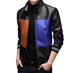 Chaqueta de Cuero con Cremallera y Chaquetas Personalizables de Alta Calidad para Hombre, Chaqueta para Hombre 2026 - Product Image 1