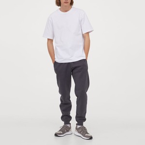 Pantalones Deportivos Holgados para Hombre, Estilo Urbano, de Felpa Técnica, Unisex, para Entrenamiento, Pantalones Deportivos Apilados, Lisos, de Secado Rápido - Product Image 1