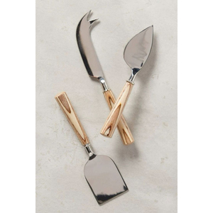 Utensilios de cocina, juego de queso, cubiertos hechos a mano, rebanador de queso de mesa y juego de cuchillos con mango de diseño único, suministro de última llegada - Product Image 2