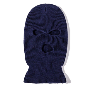 หน้ากากสกี Balaclava แบบถัก3รูแบบปรับแต่งได้ออกแบบโลโก้ได้ตามต้องการมีรูระบายอากาศได้ดี - Product Image 1
