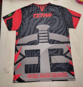 Fabricant bangladais de t-shirt pour hommes personnalisés en tissu tricoté t-shirt brodé de logo imprimé par sublimation 3D avec un design unique - Product Image 5