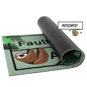 พรมเช็ดเท้าดีไซน์ทันสมัย ​​ขนาด 40 X 60 ซม. ลายสลอธแลนด์ - Product Image 3