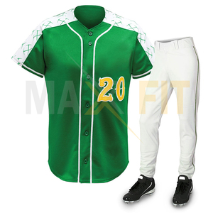 ชุดเล่นซอฟต์บอลเครื่องแบบเบสบอลพิมพ์ลายสำหรับเล่นซอฟต์บอล - Product Image 4