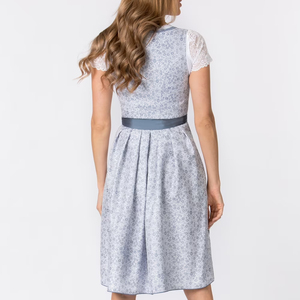 Tanque directo de fábrica de las mujeres 3 piezas Dirndl vestido Oktoberfest disfraz alemán bávaro cerveza chica Dirndl vestido logotipo personalizado OEM - Product Image 3