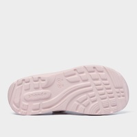 Sandales plates EVA moulées roses de style décontracté à la mode FX pour femmes chaussures à sangle arrière pour les rues de la ville et les salles de classe OEM disponible