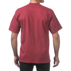 2023 nueva llegada tendencia hombres OEM camiseta de gran tamaño estampado personalizado 100% algodón moda juvenil directo Bangladesh fábrica de punto - Product Image 2