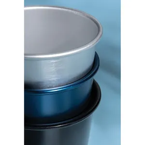 Mug en aluminium recyclé, articles promotionnels écologiques pour boissons - Product Image 2