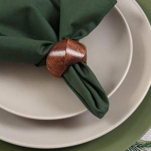 Indian Handcrafted Wooden <b>Napkin</b> Rings Table <b>Napkin</b> <b>Holder</b> for Kitchen & Dining Party Decorative <b>Napkin</b> Ring - Product Image 6